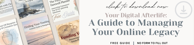 Tu huella digital: una guía compasiva para gestionar tu legado en línea