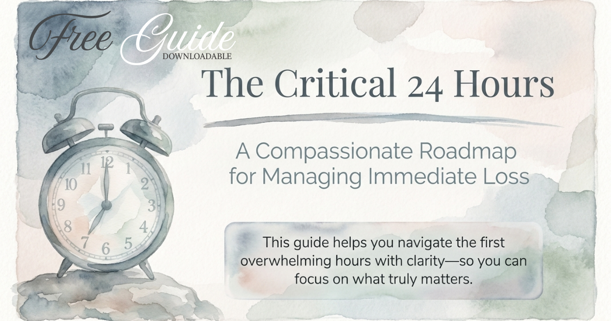 The First 24 Hours - A Step-by-Step Guide