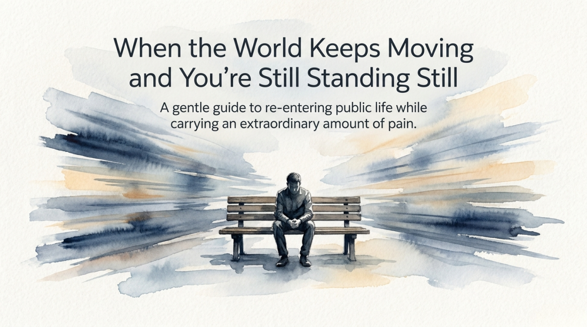 When the World Keeps Moving and You're Still Standing Still