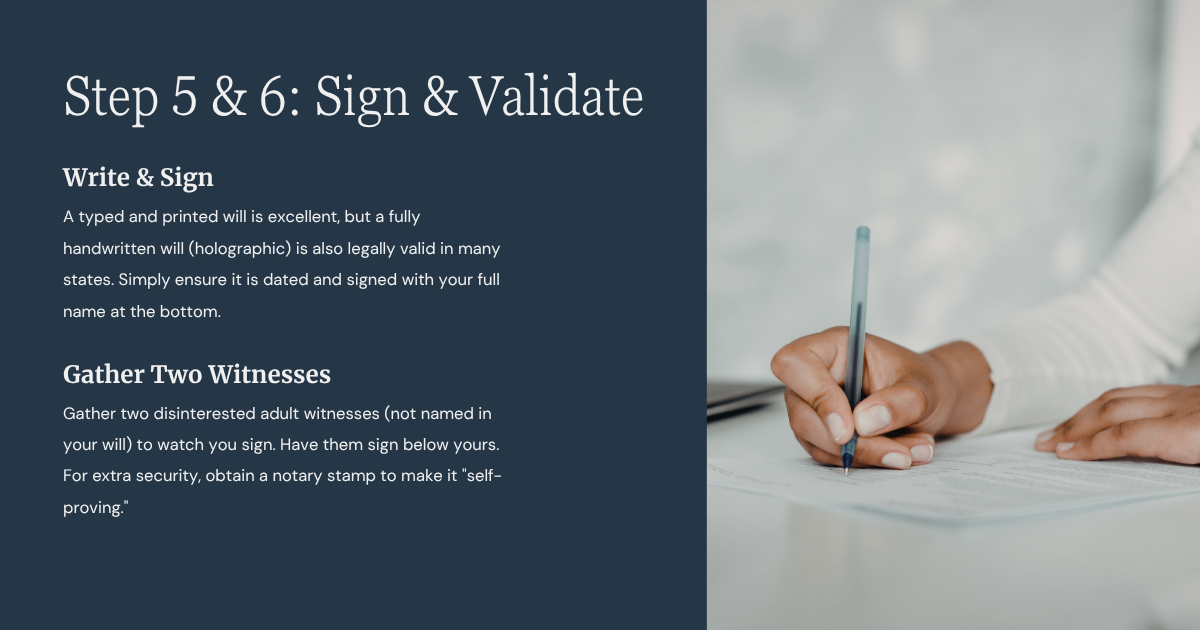 Got 20 Minutes? Create Your will! — image 6