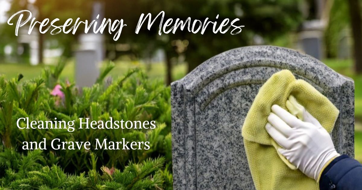 Preserving Memories: Cleaning Headstones and Grave Markers
