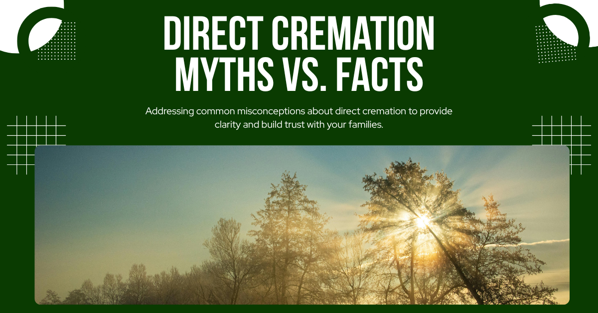 Direct Cremation Myths vs. Facts