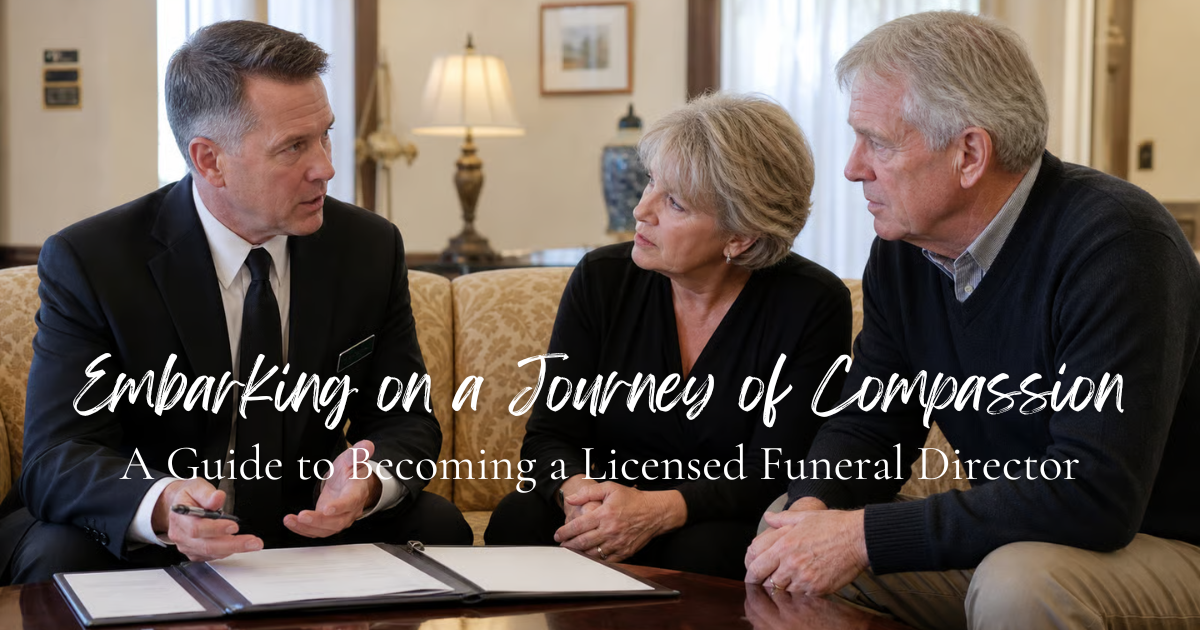 Embarking on a Journey of Compassion: A Guide to Becoming a Licensed Funeral Director