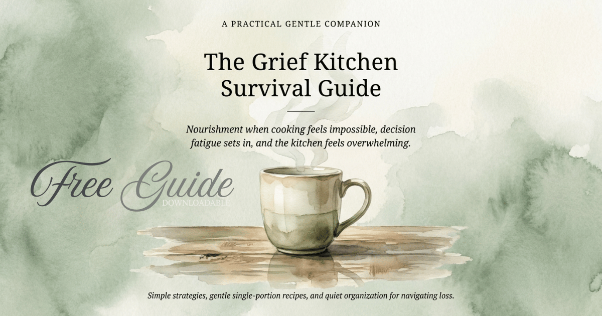 How to Feed Yourself When Grief Makes the Kitchen Impossible