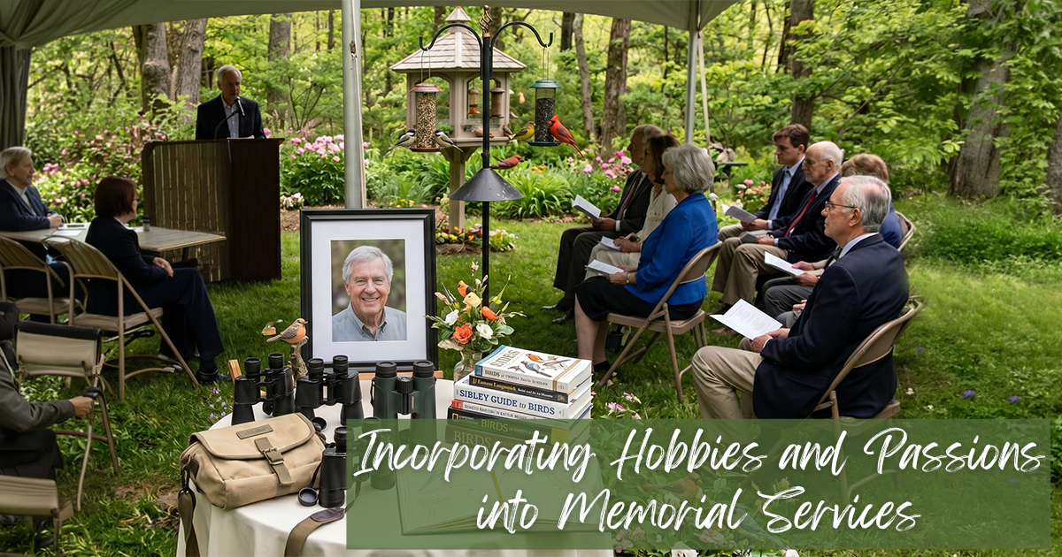 Incorporating Hobbies and Passions into Memorial Services