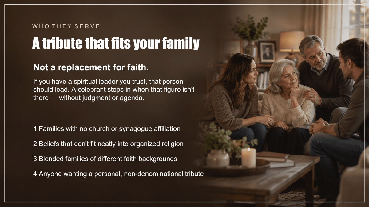 How a Funeral Celebrant Can Help Your Family — image 7