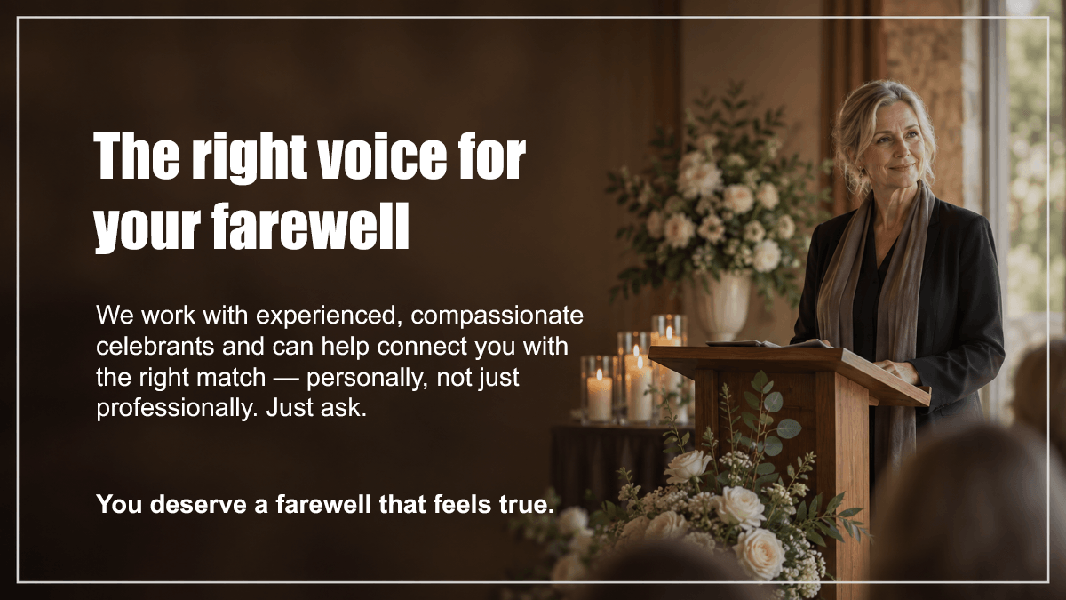 How a Funeral Celebrant Can Help Your Family — image 9
