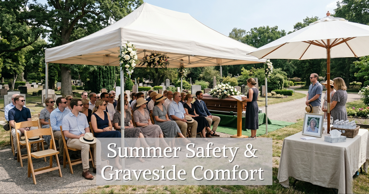 Summer Safety & Graveside Comfort