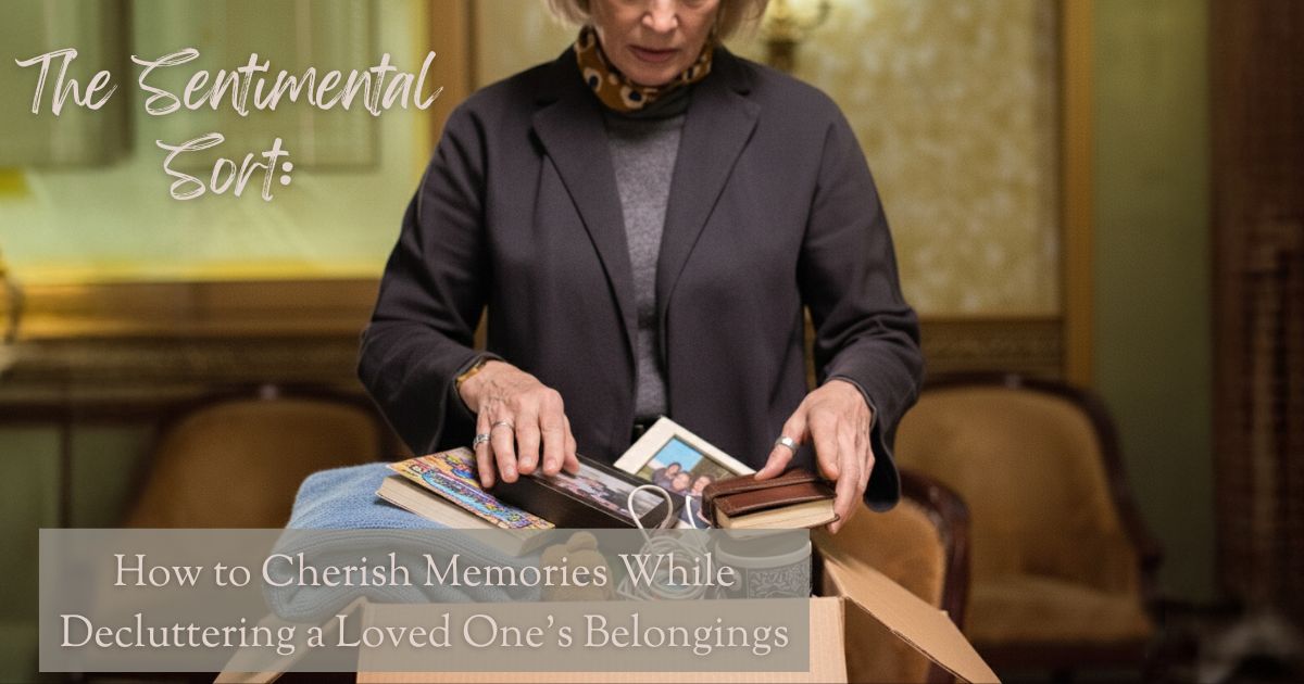 The Sentimental Sort: How to Cherish Memories While Decluttering a Loved One’s Belongings